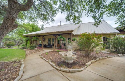 Blanco House | Secluded Country Hideaway with Fire Pit and Pool!