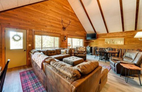 Garden Valley House | Secluded Garden Valley Cabin with Deck and Views!