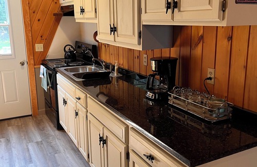 Champlain Cabin | Secluded Lakefront Cabin on 1 acre lot with 200' of private shoreline with dock
