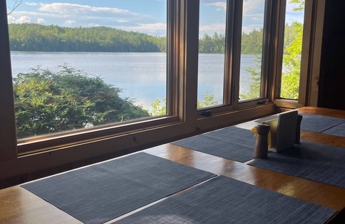 Denmark Cottage | Secluded lakefront cottage with private beach LAKES REGION, DENMARK MAINE