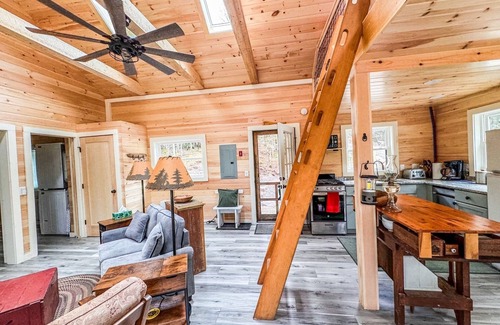 Machias Cabin | Secluded Lakefront, Dog-Friendly Cabin with Canoe, 7 Miles from the Ocean