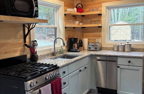 Machias Cabin | Secluded Lakefront, Dog-Friendly Cabin with Canoe, 7 Miles from the Ocean