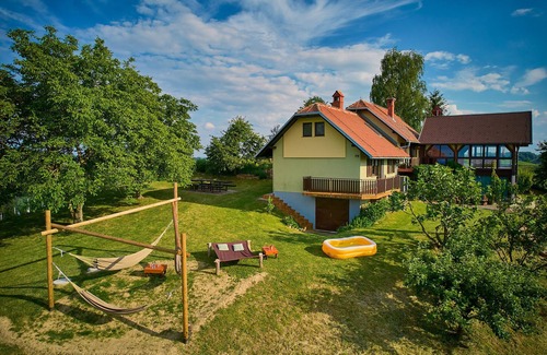 Ljutomer House | Secluded location with amazing 360° view, Holiday House Boris with wine cellar