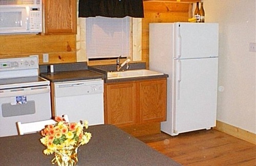 Stanley Cabin | Secluded log cabin, fireplace, wi-fi, hot tub on deck!