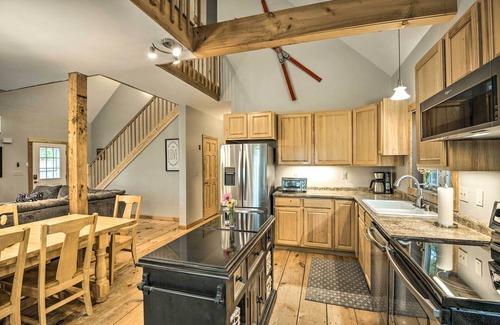Union House | Secluded New Durham Home w/Mtn & Lake Views!