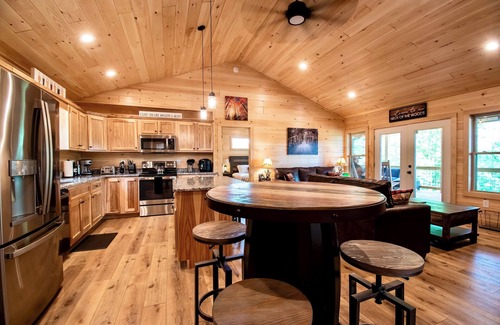 Murphy Cabin | Secluded, Peaceful Mountain Cabin-Great Views, Hot Tub, Fire Pit, Pet Friendly