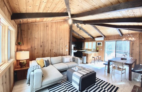 Winhall House | Secluded, rustic home w/private hot tub & immense nature - 5 miles to Stratton
