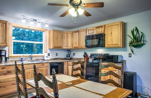 Fairview House | Secluded Treehouse w/Hot Tub + Biltmore Pass | Pet-Friendly Forest Escape