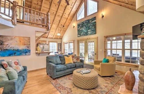 Boswell House | Secluded White River Haven Near Devils Knob!