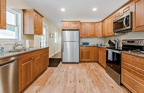 Kendall House | Secluded Woodland Home with Trail and Lake Access
