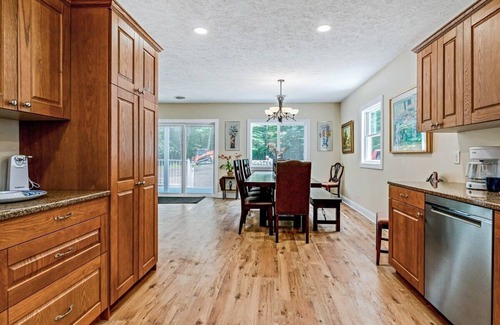 Kendall House | Secluded Woodland Home with Trail and Lake Access