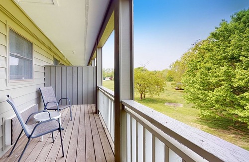 Baneberry Apartment | Second-floor, dog-friendly studio with quiet views & gym - walk to Douglas Lake
