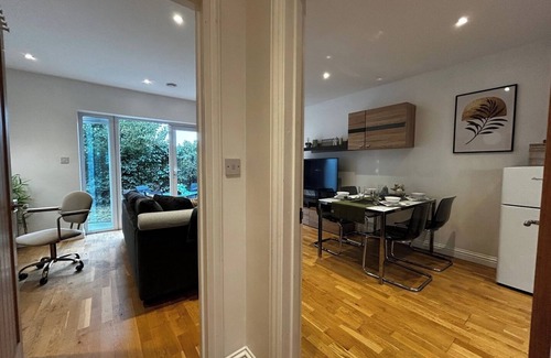 Chatham Apartment | Secure 2BD Retreat: Modern Comfort in Privacy