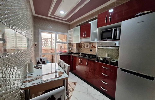 Tangier Apartment | Secure family haven with Wi-Fi and amenities