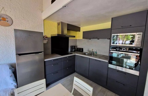 Marseillan Plage Apartment | Sektor alte Marseillan Strand, Ferienwohnung 4 Pers, alle Komfort