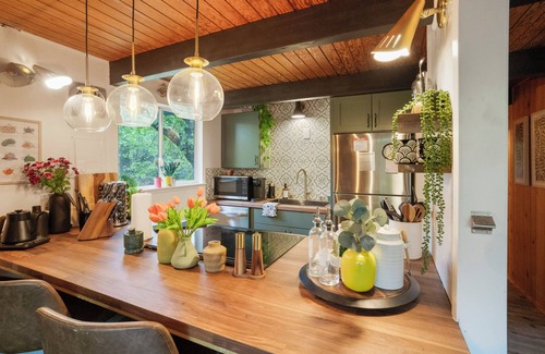 Camp Nelson Cabin | Sequoia A-frame Nirvana: Modern + Views + Hot Tub + Cozy Fireplace+Pet Friendly