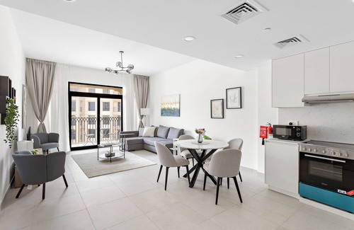 Umm Suqeim 3 Apartment | Serene 1BR APT with Gym, Pool & Kid's playground