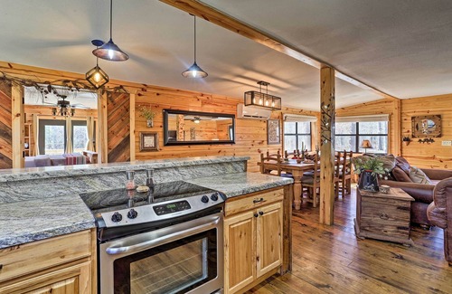 Big Cedar Cabin | Serene Cabins w/Decks & 8 Acres on Kiamichi River