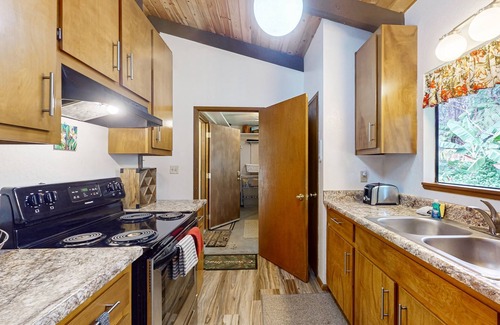 Volcano House | Serene home with enclosed nature walk, meditation spot, & gardens