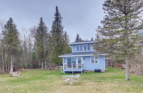 Baileys Harbor House | Serene Lakefront Baileys Harbor Home with Deck!