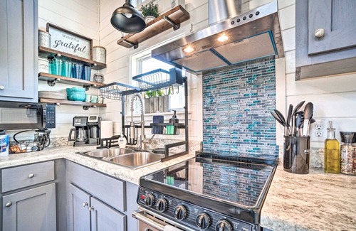 Morganton House | Serene Tiny Home Retreat in Gated Rural Haven