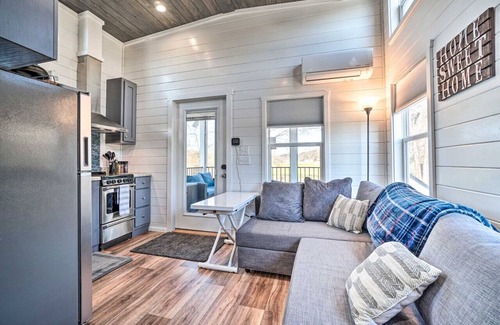 Morganton House | Serene Tiny Home Retreat in Gated Rural Haven