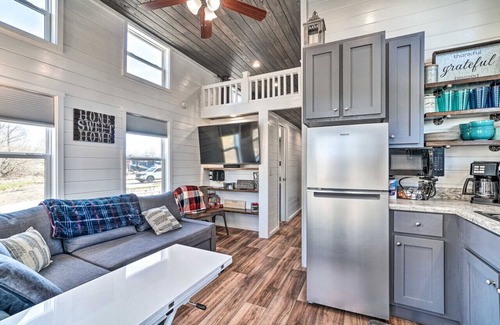 Morganton House | Serene Tiny Home Retreat in Gated Rural Haven