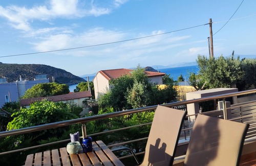 Ormos Agiou Ioannou Apartment | Serenity apartment-Ground floor -seaview- Seashore 150 m away-AMA 1785.