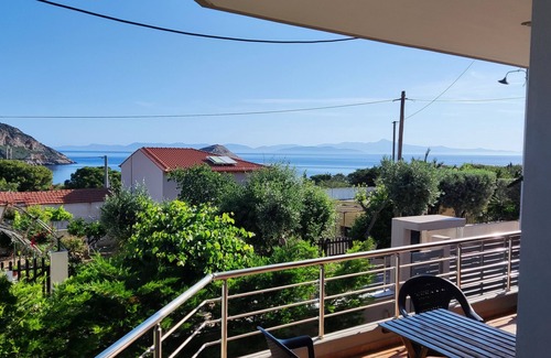 Ormos Agiou Ioannou Apartment | Serenity apartment-Ground floor -seaview- Seashore 150 m away-AMA 1785.