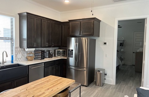 Decker Prairie Apartment | Serenity Pines, one bedroom, one bathroom apartment with full kitchen and garage