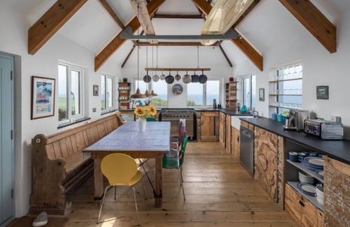 Saint Kew House | Serenity; Stunning Ocean View & Private Hot Tub