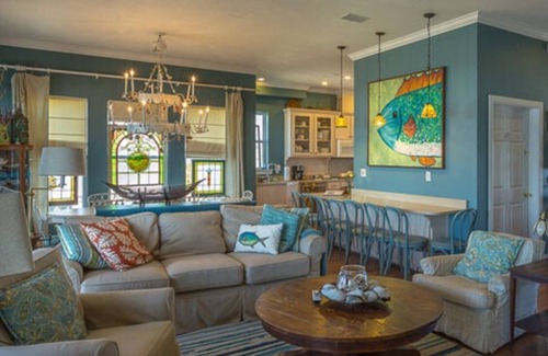 Alligator Point House | Seven bedroom family home on gulf to bay lot