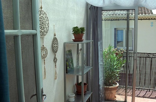 Cadenet House | Shaded courtyard house, Luberon Park, 1-6 pers.