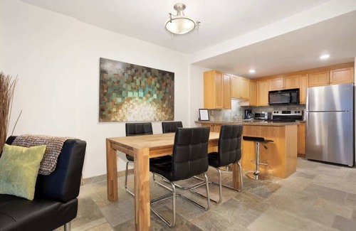 Upper Village Condo | Shared Bike storage, Parking, Pool, Hot Tub & Gym