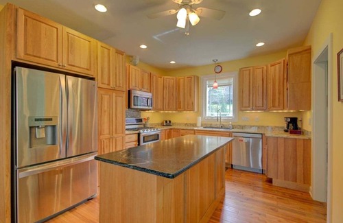 Pisgah Forest House | Shea Farm River Valley near Brevard, one level easy access, Garage, Dogs OK, free Biltmore Pass