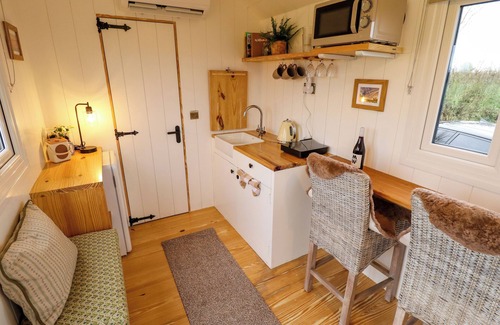 Aubourn Cottage | SHEPHERDS HUT - ASH, pet friendly, with hot tub in Lincoln