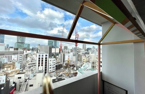 Dogenzaka Apartment | Shibuya station 5min. QCQC studio- Pink 1