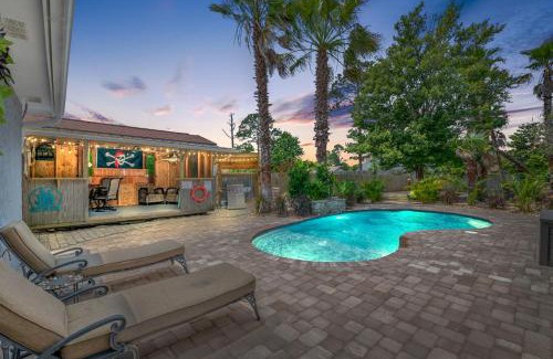 Thomas Drive House | Shipwrecked - Private Pool Home, Game Room, 5 Min to Beach, Pets OK, & More!