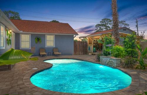 Thomas Drive House | Shipwrecked - Private Pool Home, Game Room, 5 Min to Beach, Pets OK, & More!