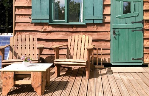 Bethania Other | Shire the Shepherd's Hut at Pentref Luxury Camping