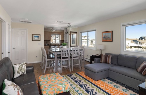 Seaside Heights Apartment | Shorely Perfect Waterfront XL private 2ndFl 2/3 BR 2.5 bath w Jacuzzi No Sharing