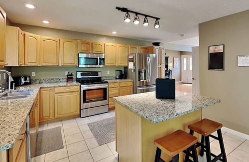 Mountainside House | Sidetracked | Luxe Details, Backyard Pavilion, Fire Pit + Convenient Location!