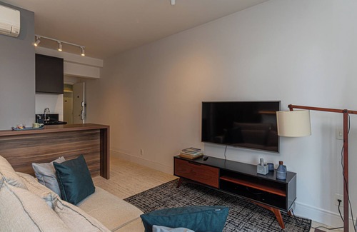 Brooklin Novo Apartment | Signature Brooklin Air Cond Wi-Fi Gym