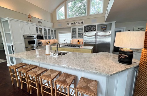 Star Harbor House | Simply Stunning! Elevated Lakefront Home with New Pool! Golf/Fire Pit/Dockhouse