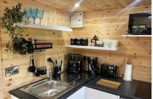 Fivemilebourne House | Sionnach Cabin - Private outdoor hot tub - Pet friendly
