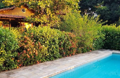 Porto da Roca House | Site with swimming pool, barbecue and beautiful view