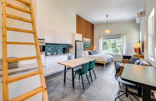 Summit Park Apartment | Ski, Hike & Fish: Modern Park City Studio