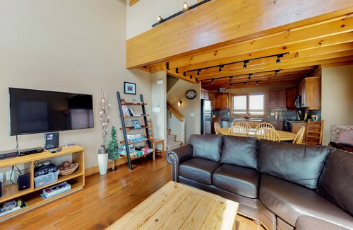 The Forest House | Ski-in/out home with private hot tub & great location by Village