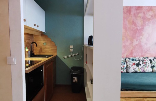 Les Avanchers-Valmorel Apartment | Ski in/ski out apartment, ideal for 4/5 people who like peace and nature