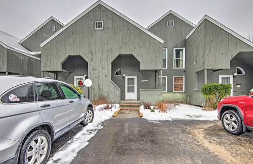Plymouth Apartment | Ski-InandSki-Out Tenney Mountain Condo with Fireplace!